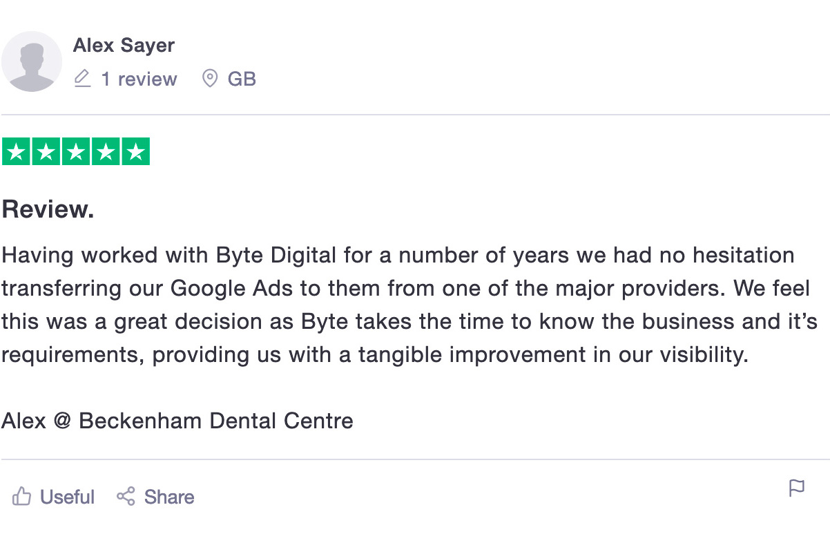 Beckenham Dental Centre Testimonial